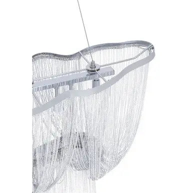 Lerici 6 Light Chrome Pendant Light