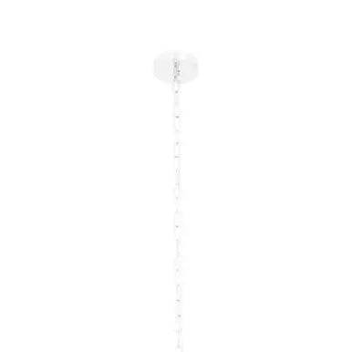Lerici 6 Light Hexagonal Chrome Pendant Light