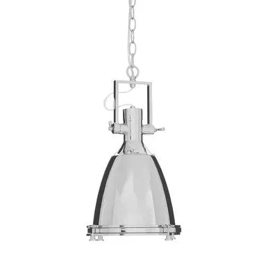 Lexington Small Chrome Plain Pendant Light