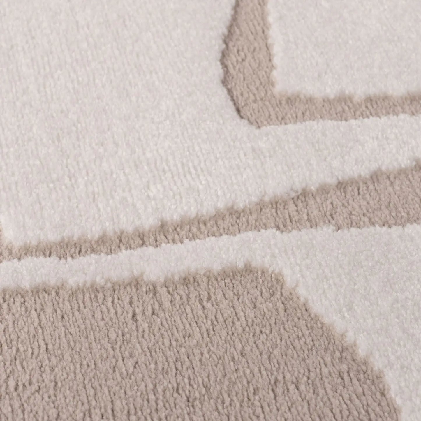 Loft Abstract Beige Rug