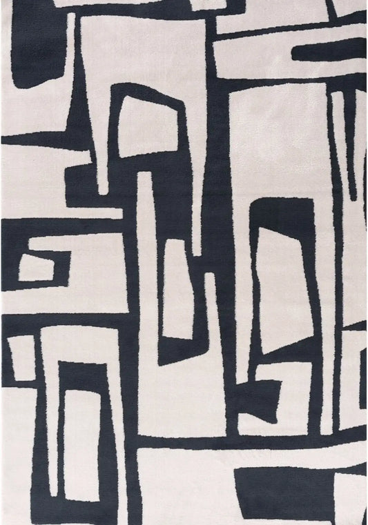 Loft Abstract Blue Rug