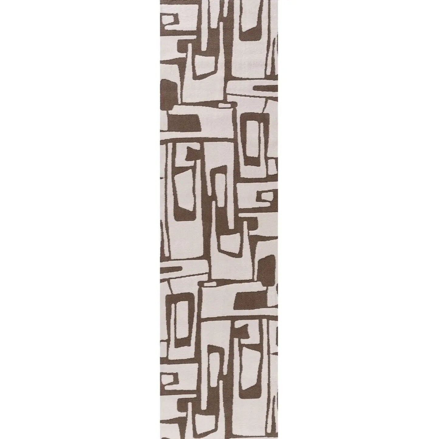 Loft Abstract Brown Rug