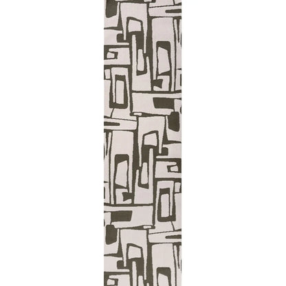 Loft Abstract Green Rug