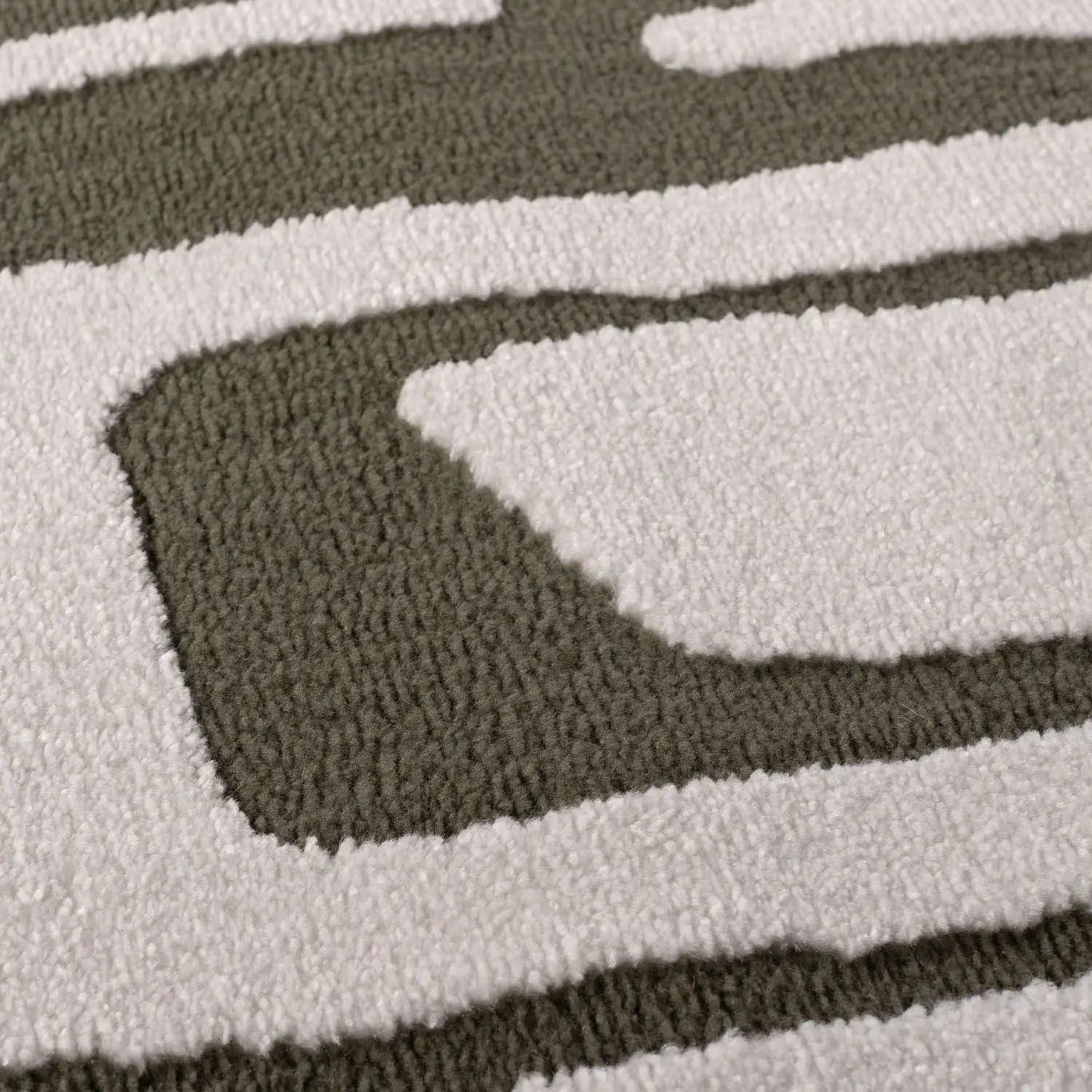 Loft Abstract Green Rug