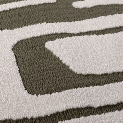 Loft Abstract Green Rug