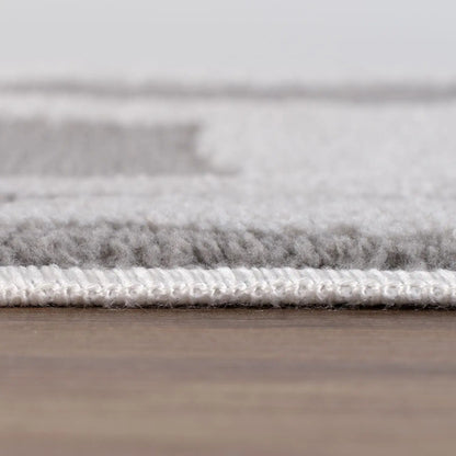 Loft Abstract Grey Rug