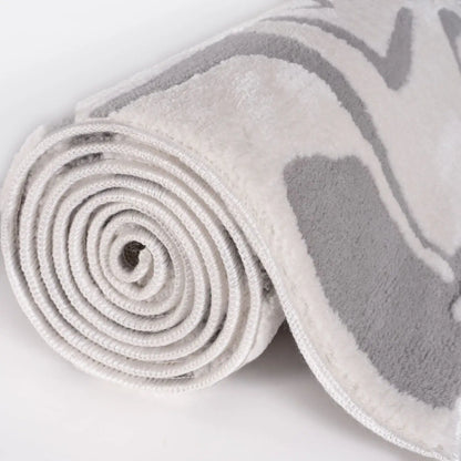 Loft Abstract Grey Rug