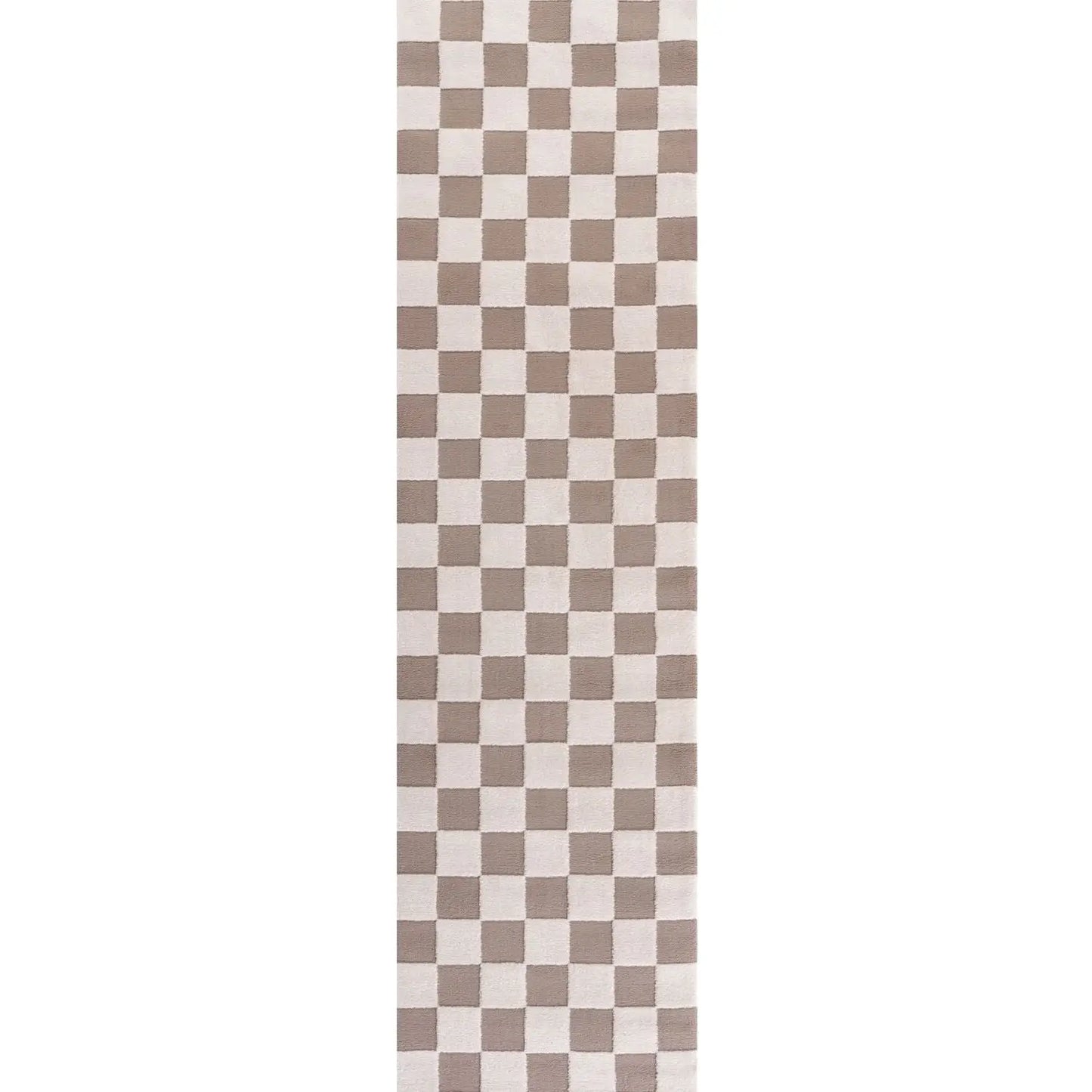 Loft Checkerboard Beige Rug