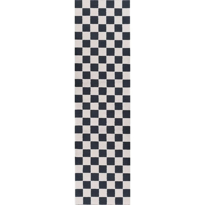 Loft Checkerboard Blue Rug