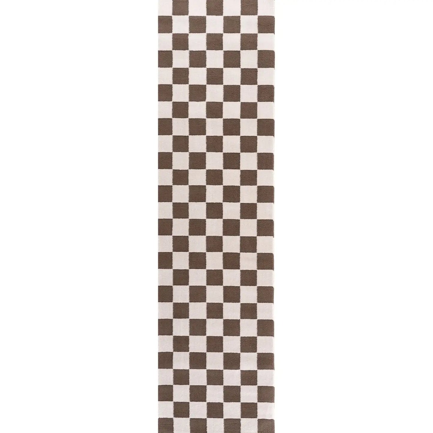 Loft Checkerboard Brown Rug