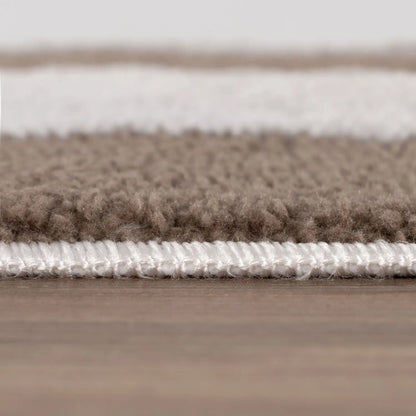 Loft Checkerboard Brown Rug