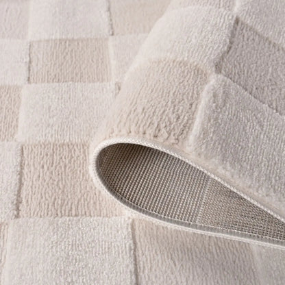 Loft Checkerboard Cream Rug