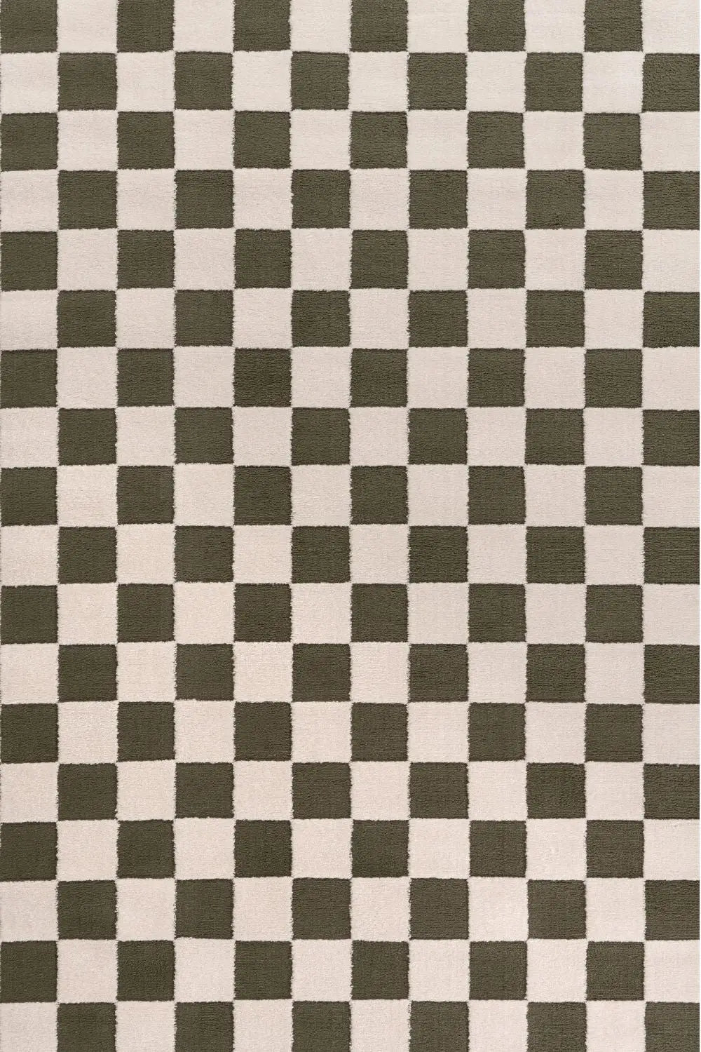 Loft Checkerboard Green Rug