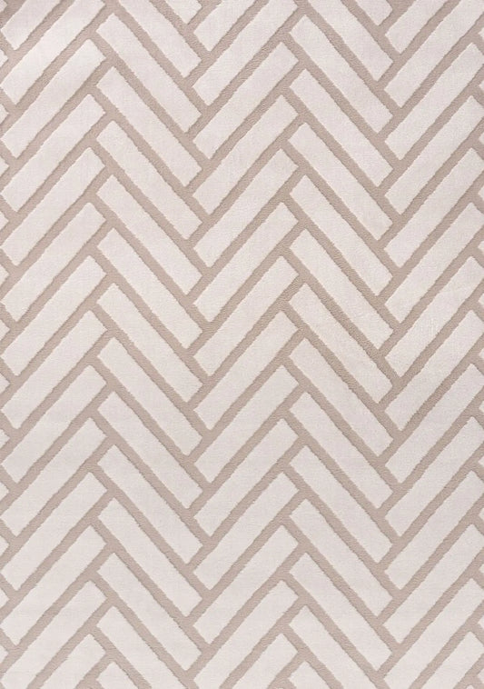 Loft Chevron Beige Rug
