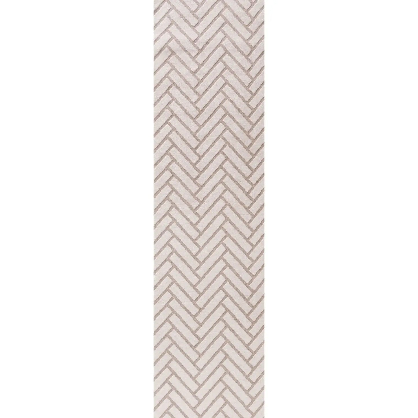 Loft Chevron Beige Rug