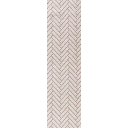 Loft Chevron Beige Rug