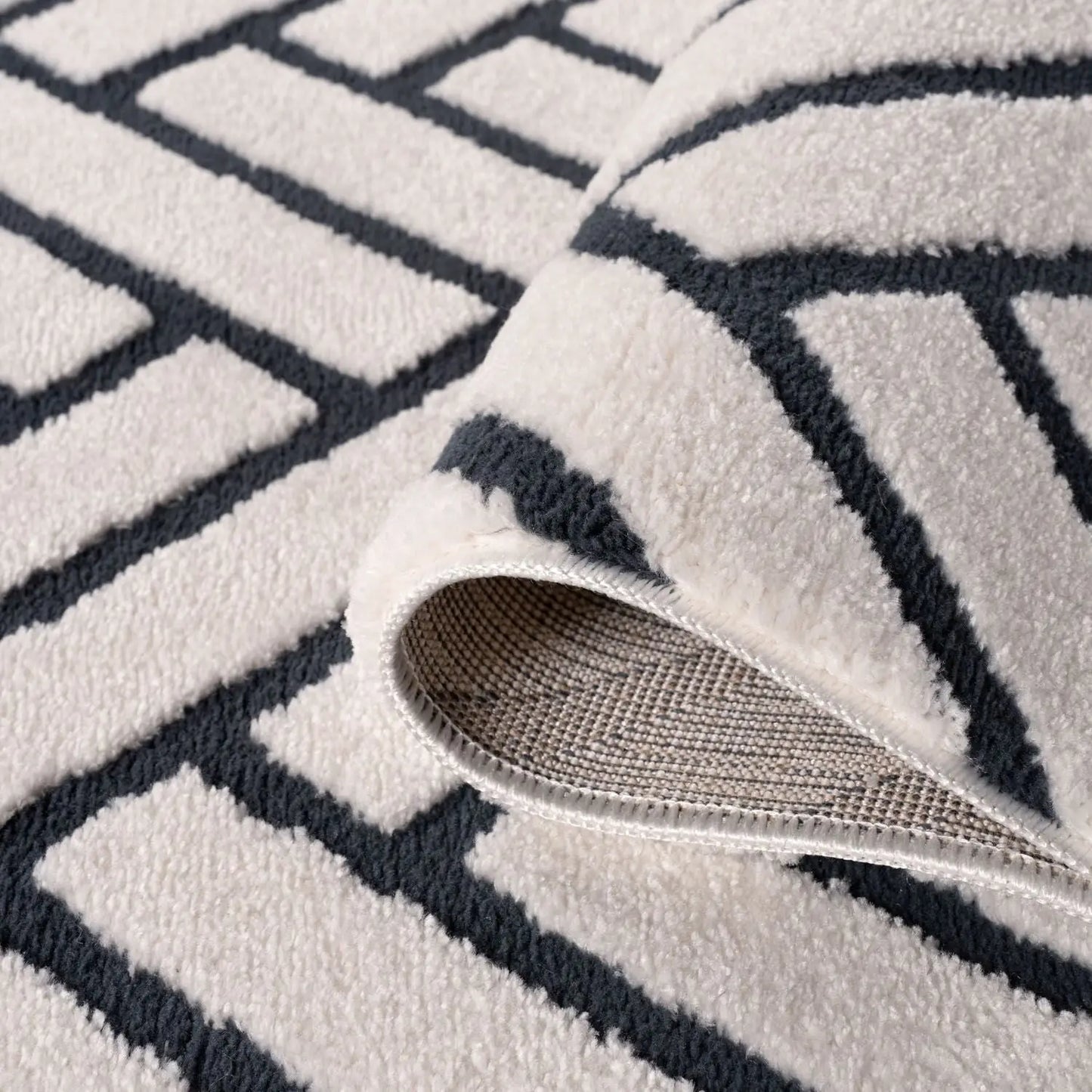 Loft Chevron Blue Rug