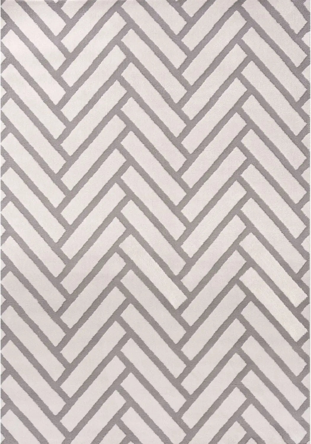 Loft Chevron Grey Rug