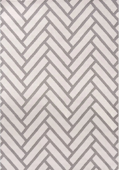 Loft Chevron Grey Rug