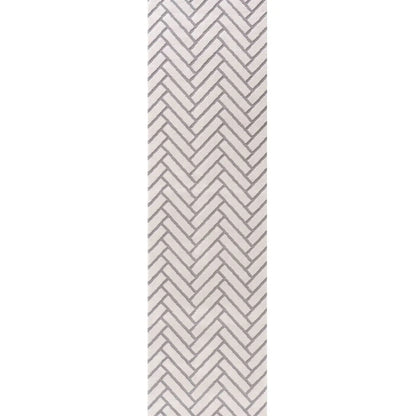 Loft Chevron Grey Rug