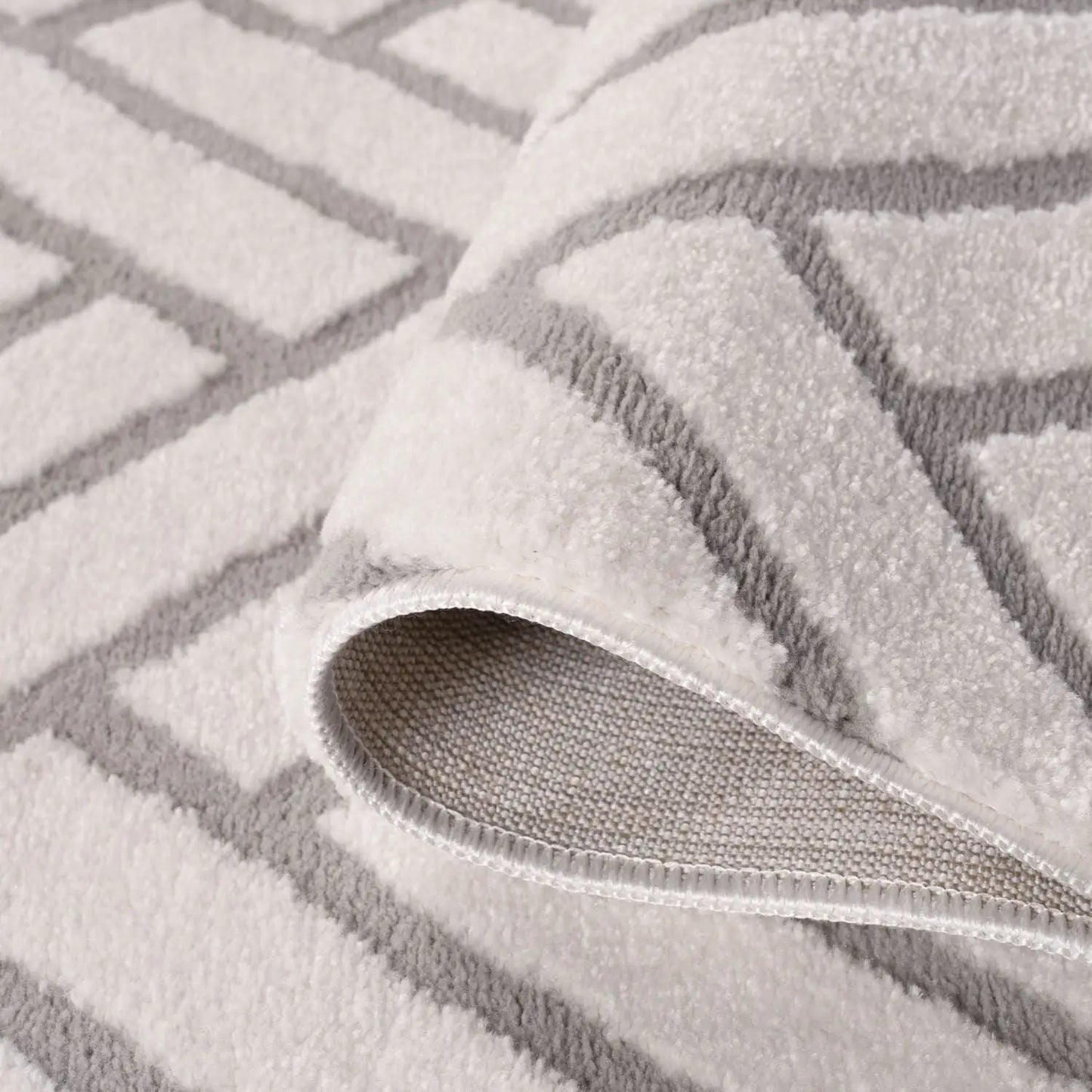 Loft Chevron Grey Rug