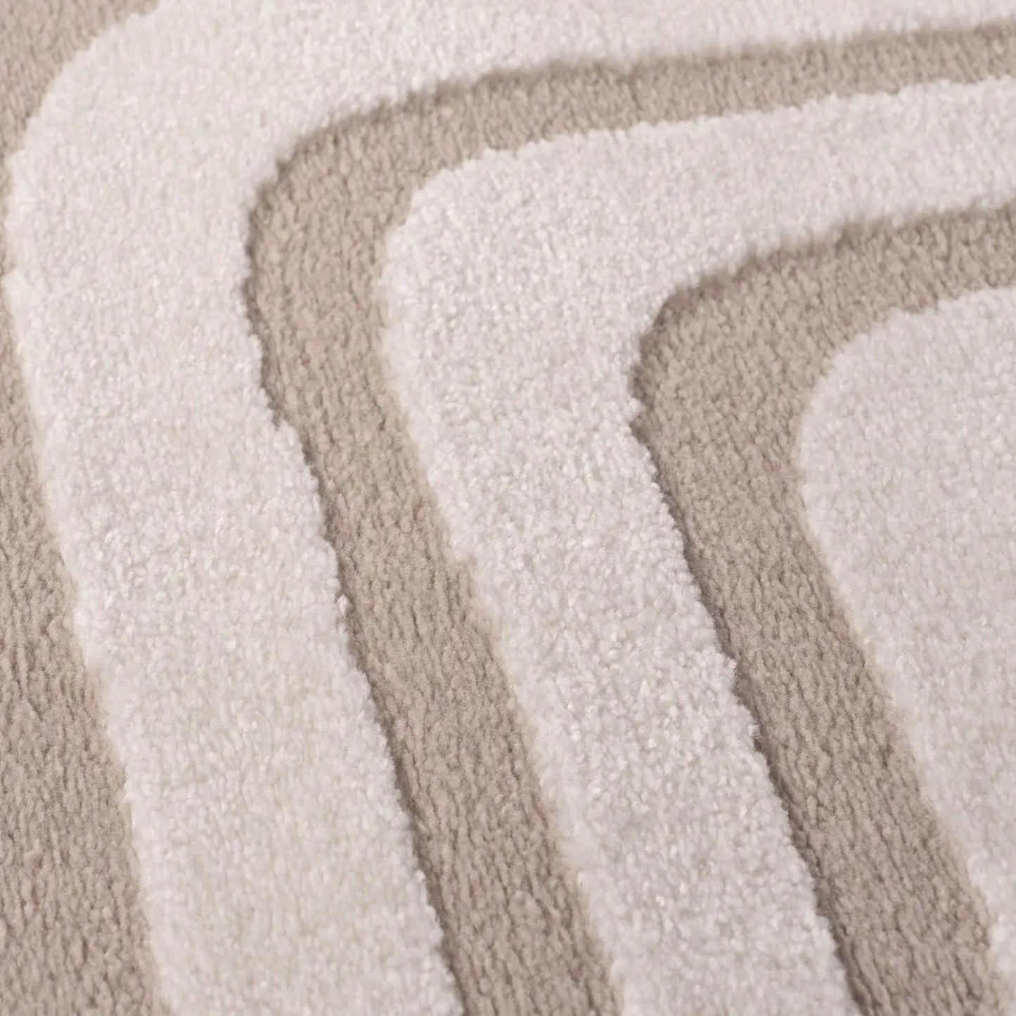 Loft Geometric Beige Rug