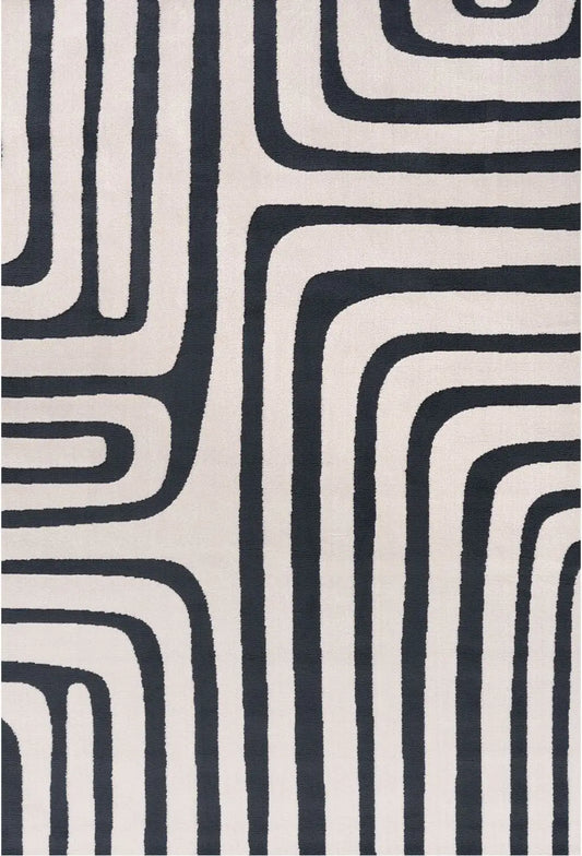 Loft Geometric Blue Rug