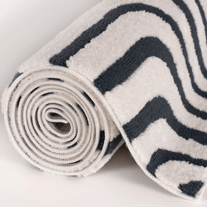 Loft Geometric Blue Rug