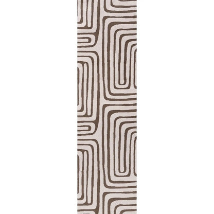 Loft Geometric Brown Rug