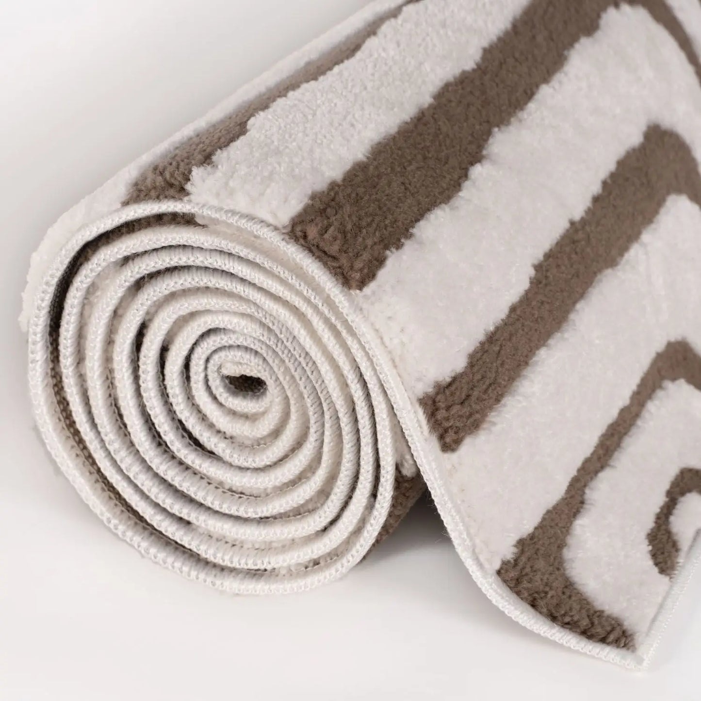 Loft Geometric Brown Rug