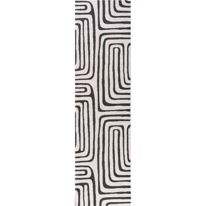 Loft Geometric Dark Grey Rug