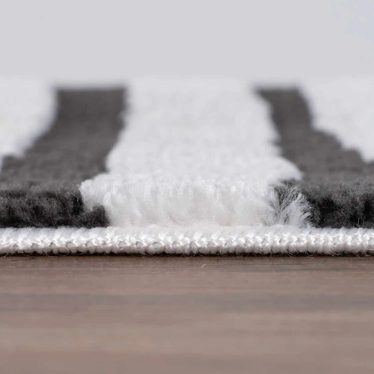 Loft Geometric Dark Grey Rug