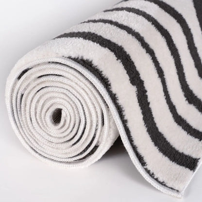 Loft Geometric Dark Grey Rug