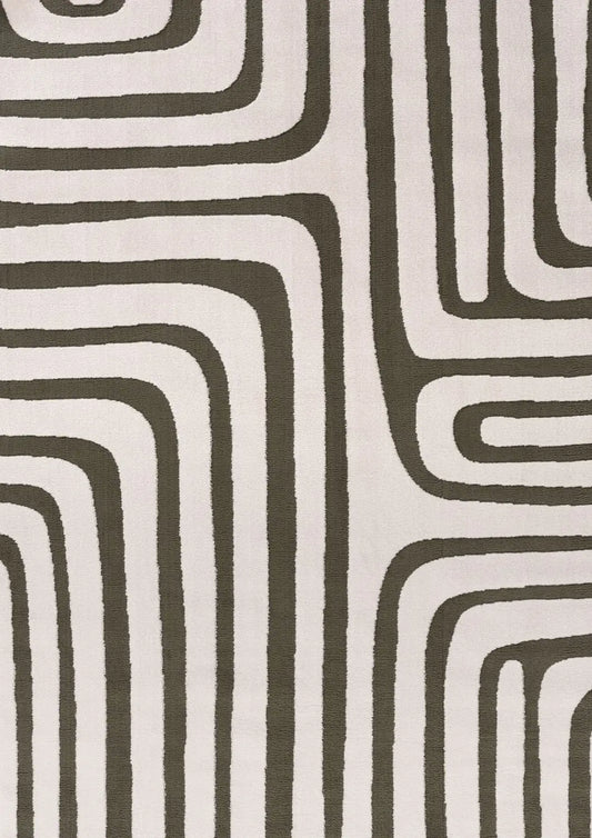 Loft Geometric Green Rug