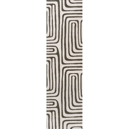 Loft Geometric Green Rug