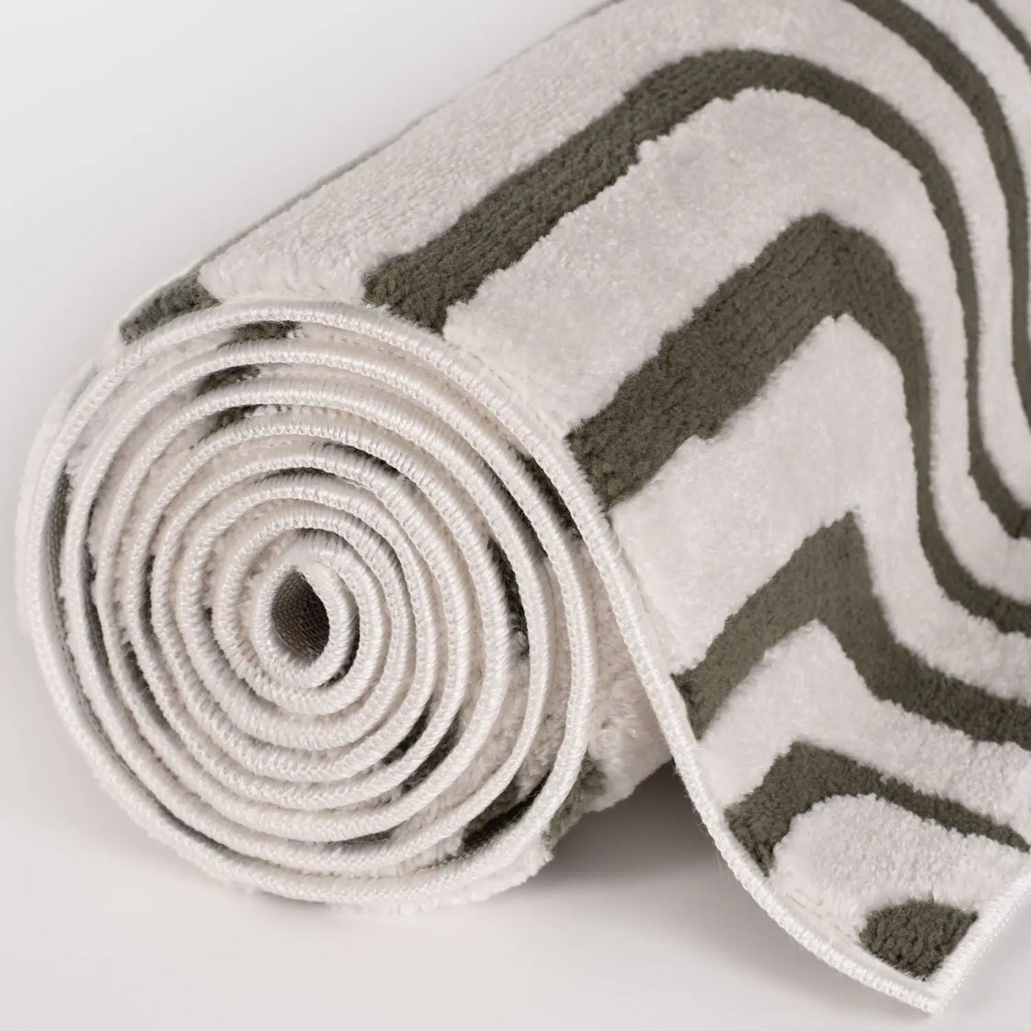 Loft Geometric Green Rug