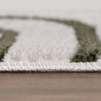 Loft Geometric Green Rug