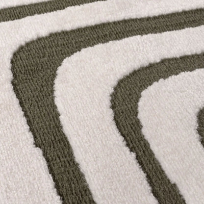 Loft Geometric Green Rug