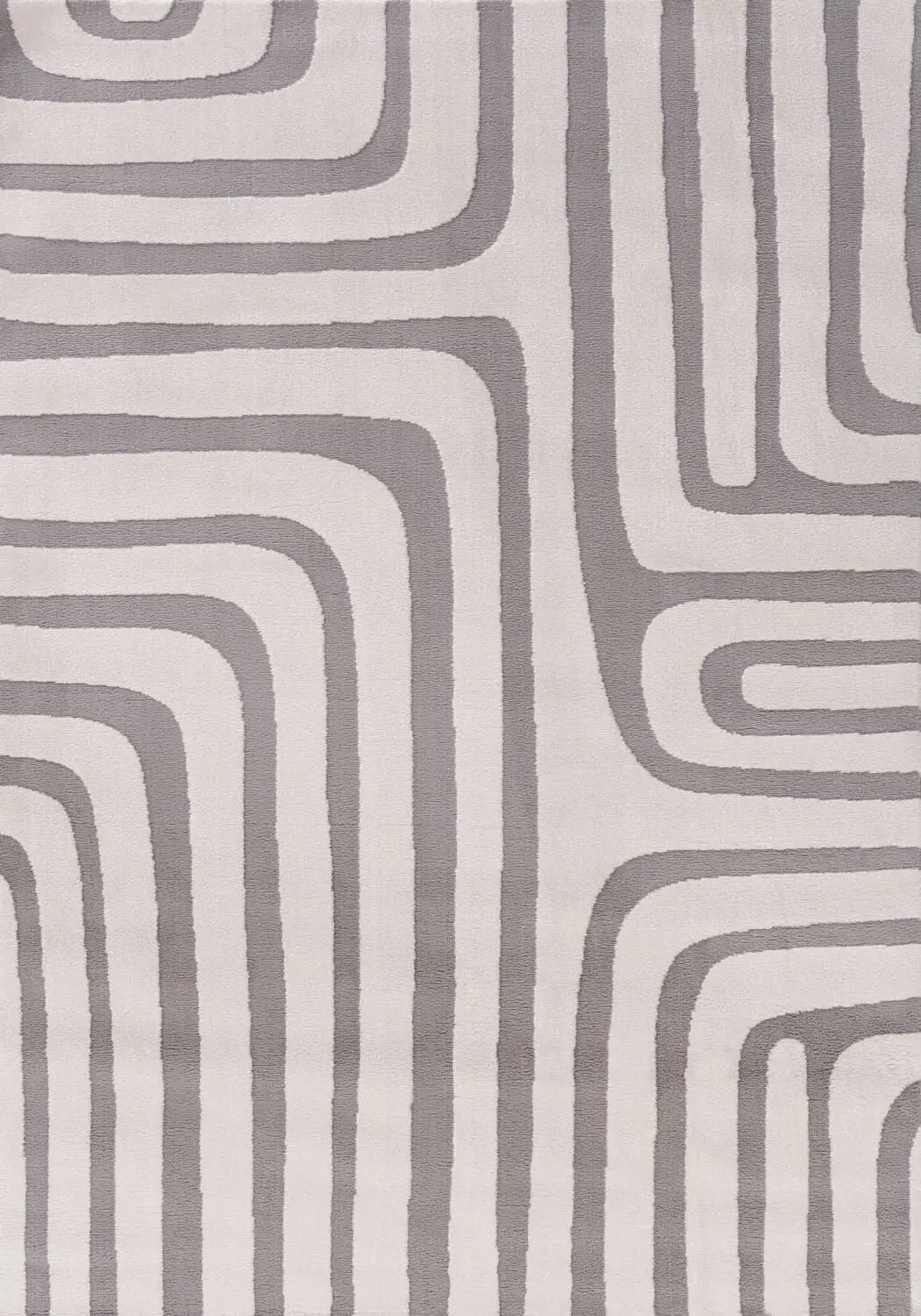 Loft Geometric Grey Rug