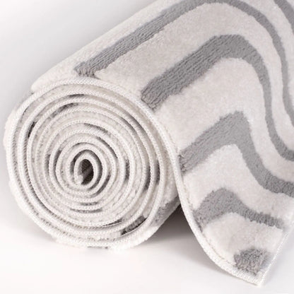 Loft Geometric Grey Rug