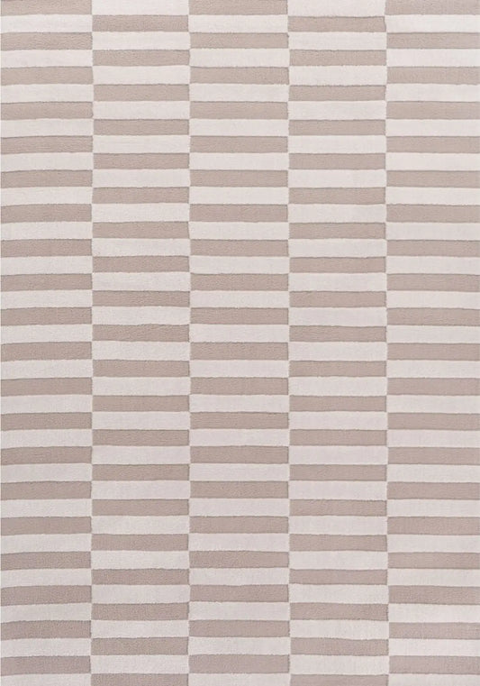 Loft Striped Beige Rug