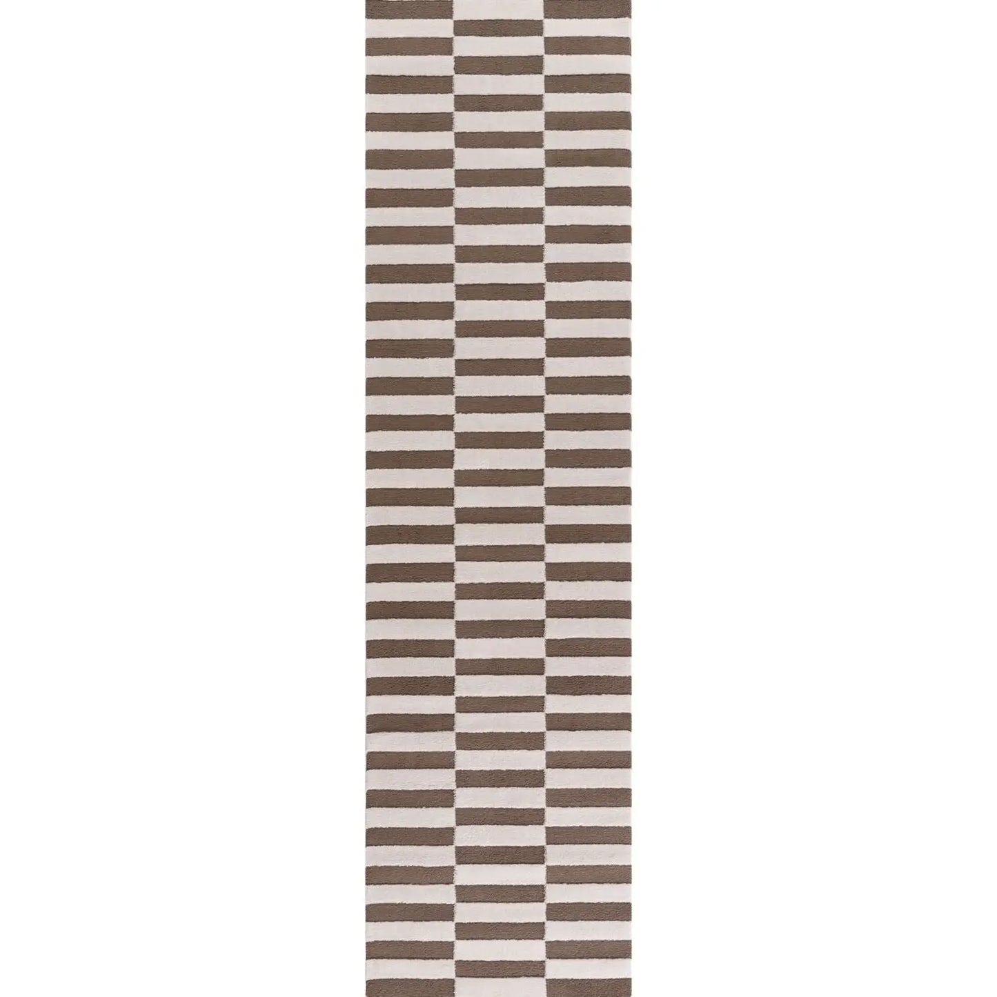 Loft Striped Brown Rug