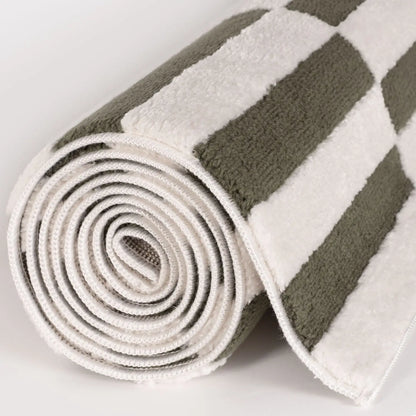 Loft Striped Green Rug