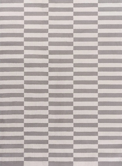 Loft Striped Grey Rug