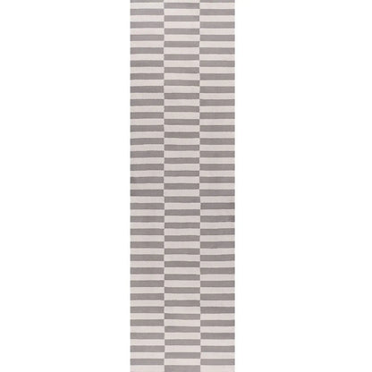 Loft Striped Grey Rug