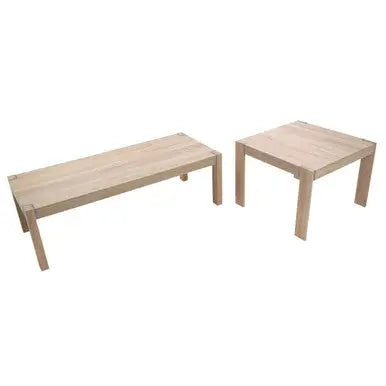 Loki Natural Oak Veneer Set of 2 Tables