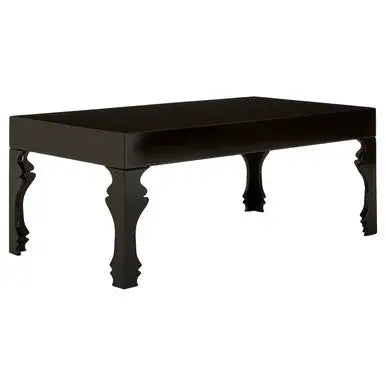 Luis Black High Gloss Finish Coffee Table
