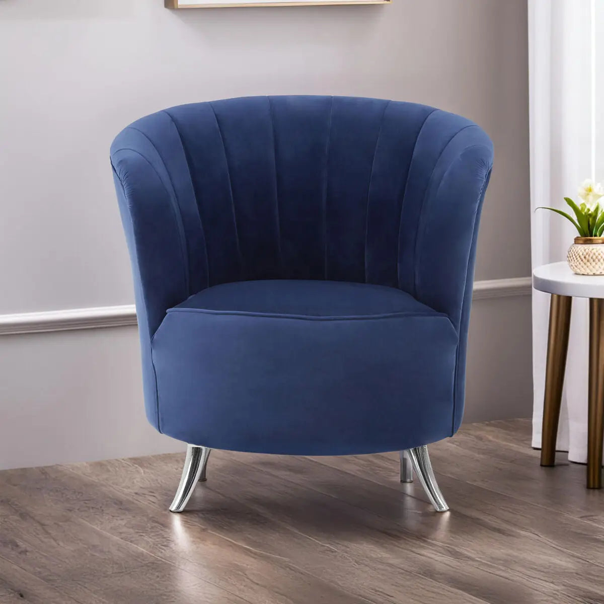 Maci Blue Tub Chair