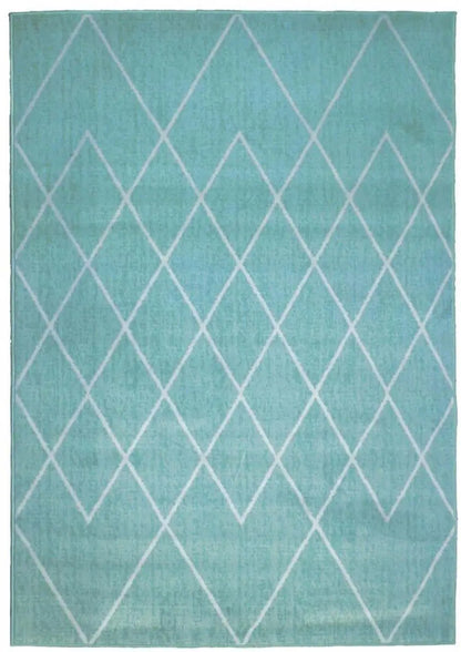 Maestro Berber Duck Egg Blue Rug | 3649 BS33