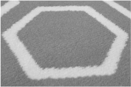 Maestro Honeycomb Grey Rug | 3035 WS25